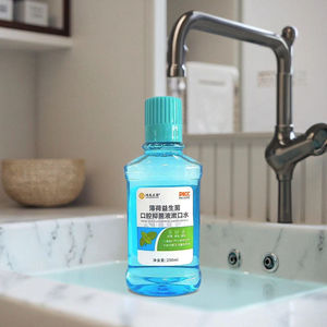 <span class=keywords><strong>Bain</strong></span> <span class=keywords><strong>de</strong></span> <span class=keywords><strong>Bouche</strong></span> Probiotique Herbal Menthe OEM 250ml Rinçage Buccal Naturel Traitement Mauvaise Haleine Antibactérien & Haleine Fraîche - Product Image 1