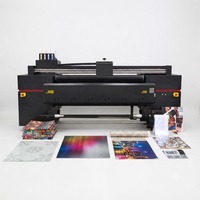 Impresora UV Eco Solvente Híbrida de Alta Calidad de 1.6m, Modelo 1604AX, con Correa de Impresión para Materiales Flexibles y Rígidos