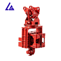 Hincadora de Pilotes de Grado Industrial con Agarre Lateral para ZX135, Accesorio de Construcción para Pilotes de Cimentación Especiales, con Certificación de Calidad