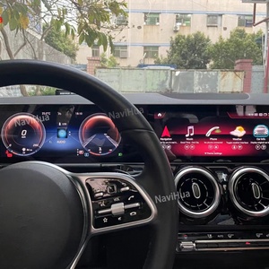 Navihua 12.3" Android Car Radio Stereo GPS Navigation Car DVD Player Twin <b>Screen</b> Instrument Cluster for Mercedes Benz S Class - Product Image 6