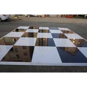 1x1m outdoor party dance floor portable glossy wood dance floor - Product Image 1