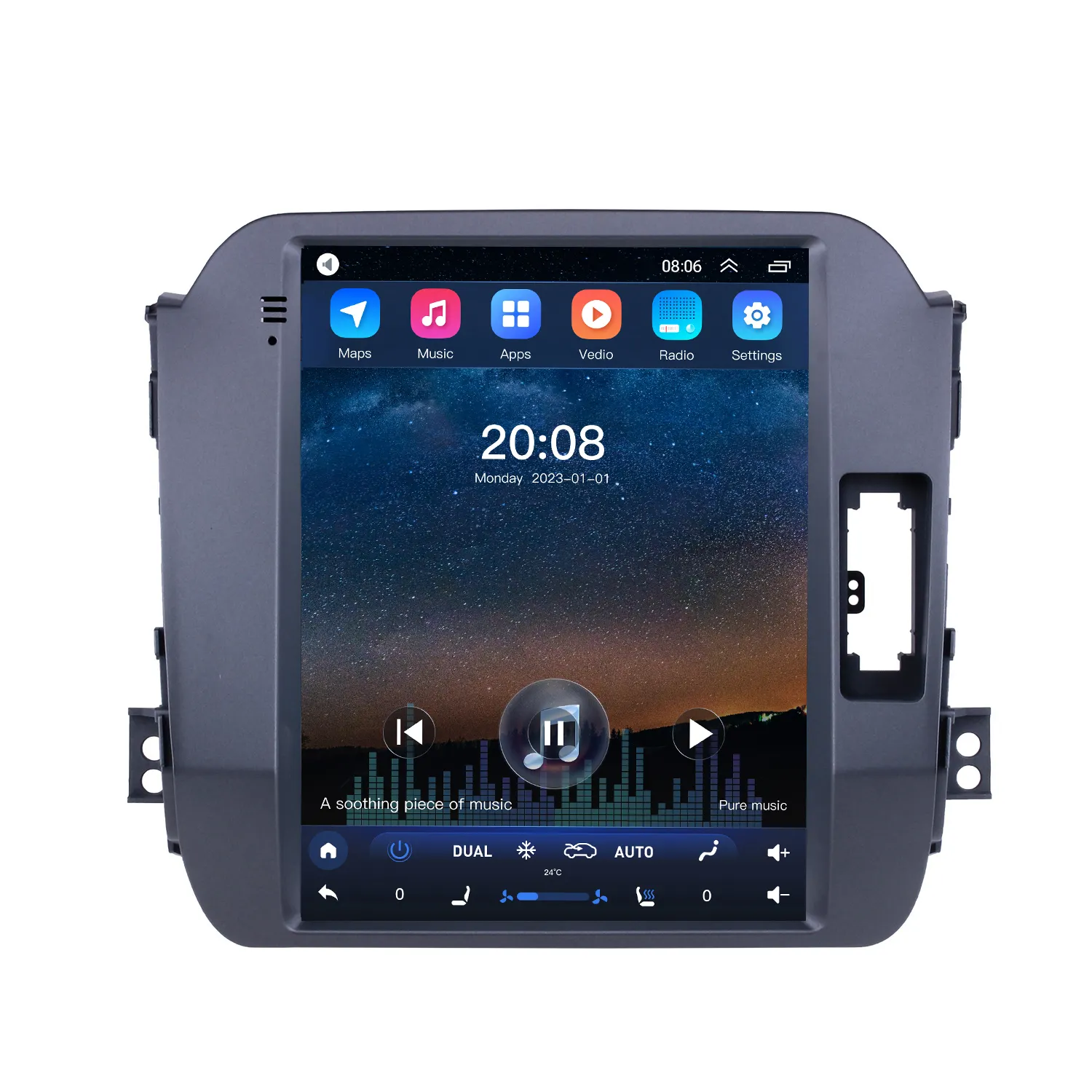 9.7インチカーラジオマルチメディアプレーヤーカービデオAndroid10.0ステレオ2011-2017 KIA Sportage with 4G Wifi Carplay