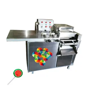 Column hard fruit candy slicer cutter Handmade lollipop forming cutting machine sliced Windmill candy making machine