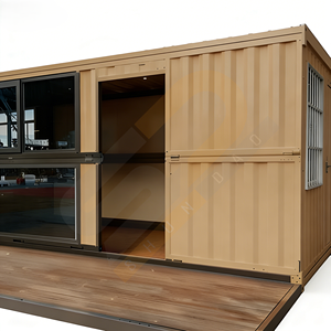 Maison mobile modulaire préfabriquée en acier de 20 pieds, détachable, personnalisée, conteneur d'expédition, hôtels, bureaux - Product Image 6