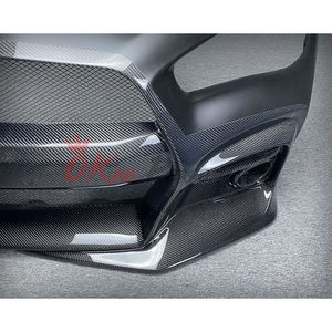 Parachoques Delantero de Fibra de Carbono Estilo <span class=keywords><strong>Blitz</strong></span> Q50 para Infiniti Q50 2013-2024 - Product Image 3