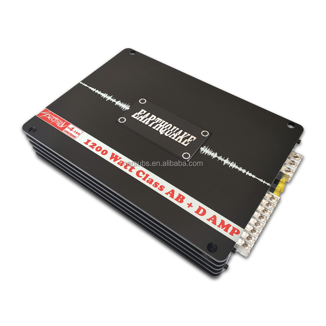 105DB Sound Quality Car Amplifier 4CH Front Class AB Rear Class D Car Subwoofer Amplifier 4 Channels for Esotec DYN