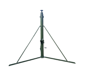 Mât d'antenne télescopique VHF de treuil manuel à manivelle de hauteur personnalisée - Product Image 6