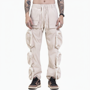 กางเกงคาร์โก้ขายาวสำหรับผู้ชายกางเกงคาร์โก้กลางแจ้งกางเกงปีนเขา - Product Image 1