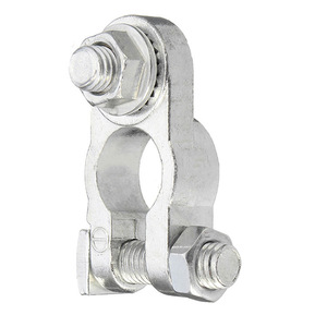 QY Battery <b>Terminal</b> Lug Connectors Brass 1 Pair For Car Boat Motorcycle Universal Use - Product Image 5