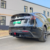 Welta Original LED Lèvre de pare-chocs arrière OEM Direct Fit Extérieur Mod Part avec Lumière Décor élégant Protection pour Tesla Model Y