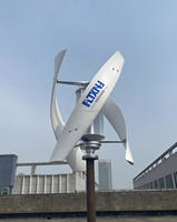 Turbine éolienne à axes verticaux, ventilateur 1000w 48v