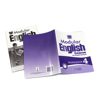 Impresión bajo demanda de tapa blanda Libro de inglés primario Encuadernación perfecta Papel offset Buena calidad