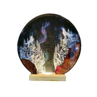 Lampe en résine best-seller transfrontalier, veilleuse Galaxie Cosmique modèle LY499 – Design créatif, cadeau artistique parfait de Chine