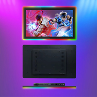 Moniteur LED tactile de jeu Full HD 32 pouces à bordure ultra-fine OEM avec cadre ouvert tendance LCD RGB LED intérieur SDK