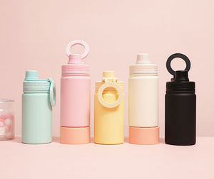 2026 Magnetic Phone Holder Water <b>Bottle</b> Wholesale Custom Logo MagSafe Stainless Steel Vacuum Flask Gym Sports <b>Bottle</b> Tumbler - Product Image 2