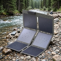 Chargeur solaire pliable ultra-léger Sunflex SFS-T pour la randonnée et le trekking, 32W, IP67, étanche, panneau solaire à perovskite à 18%, trekking