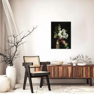 Symboles africains traditionnels toile mur Art inspirant femme affiche impression Art déco Design suspendu décoratif décoration <span class=keywords><strong>murale</strong></span> - Product Image 1