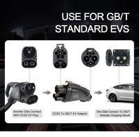 Chargeur dc ev ccs2 vers adaptateur gbt 200a 250 un adaptateur ccs2 vers gbt pour voitures électriques chinoises