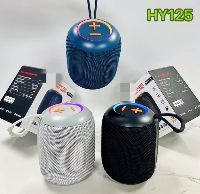 HY-125 Portable Mini Compact Speaker - Wireless Radio Multi-function Speaker - Customizable LOGO