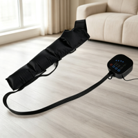 Bottes de récupération pour les jambes à compression d'air, masseur à ondes d'air pour mollets, chevilles et pieds, soulage la fatigue musculaire, améliore la circulation sanguine