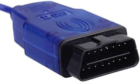 Interface de diagnostic OBD2 RUISHENG J1962M Tech2, câble USB 16 broches, scanner automatique 12V, surveillance en temps réel, image de recul