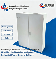 Armoire de distribution électrique industrielle en alliage d'aluminium basse tension, étanche IP54, pour système de contrôle de puissance