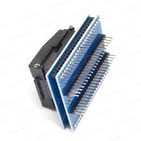 Adaptateur de prise QFP44 pour circuit intégré Atmega QFP44-DIP44, programmeur RT809H XELTEK