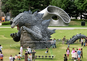 Tượng Godzilla Công Cộng Tùy Chỉnh, Tượng Mô Phỏng Động Vật Cỡ Lớn Như Thật, Vua Quái Vật - Product Image 6