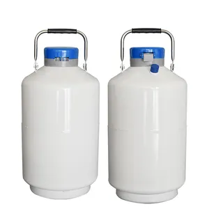 Dewar-tanque de nitrógeno líquido criogénico, gran oferta de YDS-10-80, contenedor de Semen, congelador portátil de vacunas
