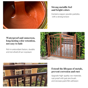 <span class=keywords><strong>Peinture</strong></span> antirouille de matériau de construction de revêtement liquide de bronze antique pour des portes de fer pour le <span class=keywords><strong>bois</strong></span> de meubles utilisé avec l'application de brosse - Product Image 5