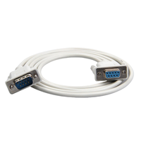 Personalizado Db9 macho a hembra conector Rs232 Cable serie
