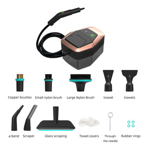 Nettoyeur à vapeur haute pression Machine de nettoyage à vapeur portable à main 6 vitesses réglables - Product Image 1