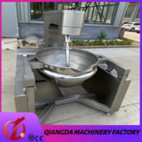 Machine de cuisson automatique à haute viscosité d'usine QD nouveau prix d'usine pot de mélange planétaire pour assaisonnement viande végétale nourriture crue