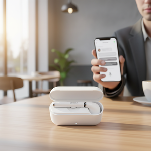 Lunettes intelligentes AR ultralégères TOO-SeeYA Ilens 0.32'' AMOLED 624x405 1200nits 20 FOV pour la traduction en temps réel CN EN - Product Image 4