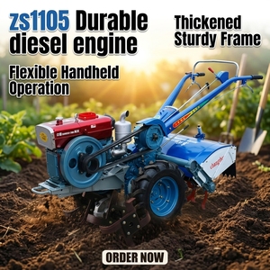 Nouveau tracteur manuel à roues multifonctionnel de 18hp, puissance nominale de 90hp, moteur diesel agricole de marche à bas prix, boîte de vitesses à roues 2 roues motrices - Product Image 2