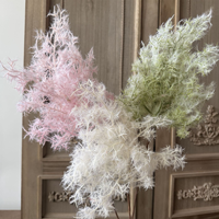 Arbre artificiel en soie plastique effet fumé, accessoires floraux moelleux pour arrangements de fleuristes, accessoires de photographie, décoration intérieure, mariage et usage commercial