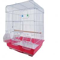 Cage d'élevage d'oiseaux pliable et amovible, en acier inoxydable, empilable, pour perroquets, canaris, pigeons, cailles, petite taille, intérieur/extérieur - Meilleure vente