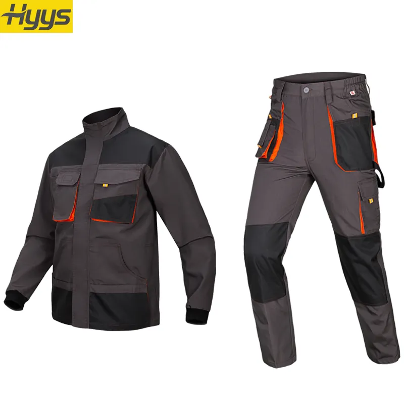 Unisex Safety Work Wear Comfortable Long Sleeve Work Uniform Customized Logo Work Cloth