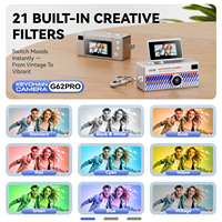 Kodak Charmera Yükseltilmiş Versiyon G62Pro Giyilebilir Anahtarlık Dijital Kamera 2000 Orijinal Mini Digicam 1080P 21 Yaratıcı Filtreler