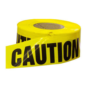 Rood/Wit Waarschuwingstape 70Mm X 50M Barrièreband Rode Witte Niet-Klevende Waarschuwingstape - Product Image 2