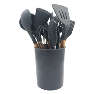 Premium <b>Silicone</b> Kitchen Utensils Cooking <b>Tools</b> Set Heat Resistant Spoons Whisk Turner Non-stick Cooking Utensil for Kitchen - Product Image 3