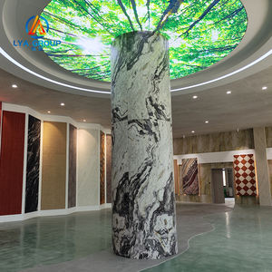 Panneaux muraux en pierre flexible MCM, revêtement mural en pierre flexible mince, effet pierre naturelle travertin pour extérieur - Product Image 2