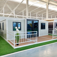 Rumah dupleks Modern mewah 60 Meter persegi rumah rumah 2 kamar tidur Diy rumah prefabrikasi kamar mandi rumah kontainer konstruksi lainnya