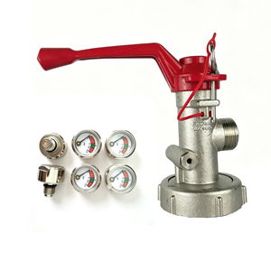 Extincteur à poudre sèche de type chariot 100lbs 150LBS avec valve, équipement de lutte contre l'incendie, vente chaude - Product Image 3