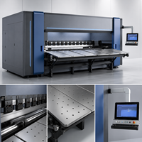 Centre de pliage flexible CNC entièrement automatique pour panneaux de moteur, haute productivité, pour la fabrication d'armoires et de boîtiers en tôle
