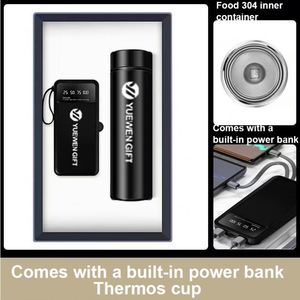 Luxury Custom Corporate Vacuum <b>Cup</b> Notebook Advertising Business Promotional Set With Box Commemorative Gift - Product Image 4