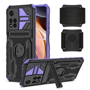 Funda Protectora para Teléfono Móvil a Prueba de Golpes para Sam A16 S24 S25 S23U, con Soporte, Ranura para Tarjetas, Multifuncional - Product Image 3
