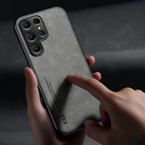 Funda Protectora para Samsung Galaxy S25 Ultra S24 Plus, Funda de Piel de Oveja de Lujo, Antigolpes, Funda de Teléfono de Cuero PU al por Mayor de Fábrica - Product Image 3