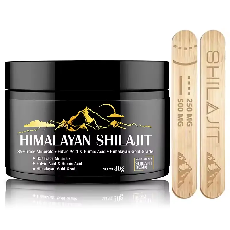 Puro Himalayan Shilajit Resina Organica ricca di minerali traccia di nature equilibrio salute integratore alimentare