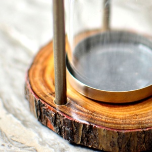 Sablier artisanal en forme <span class=keywords><strong>de</strong></span> souche d'arbre, rempli <span class=keywords><strong>de</strong></span> sable du désert, <span class=keywords><strong>pour</strong></span> le tourisme et les voyages - Product Image 4
